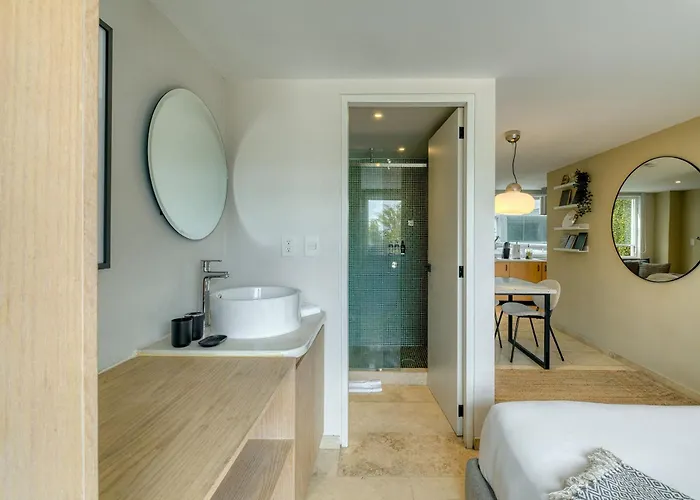 Modern King In Roma Norte Apartment Mexico City