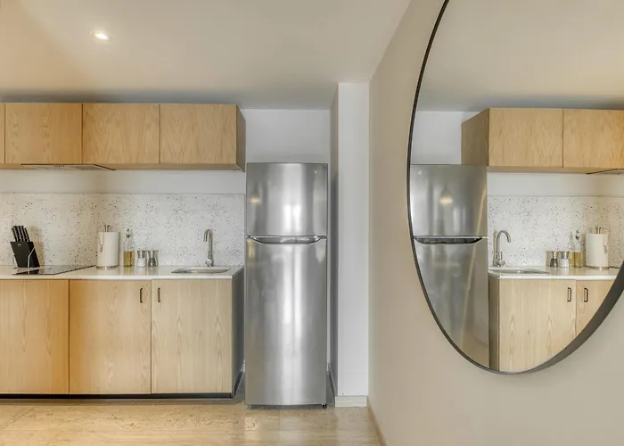 Modern King In Roma Norte Apartment