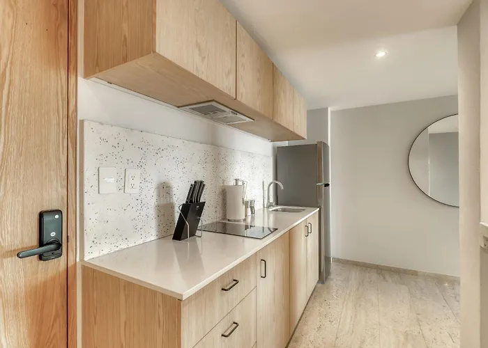 Modern King In Roma Norte Apartment *