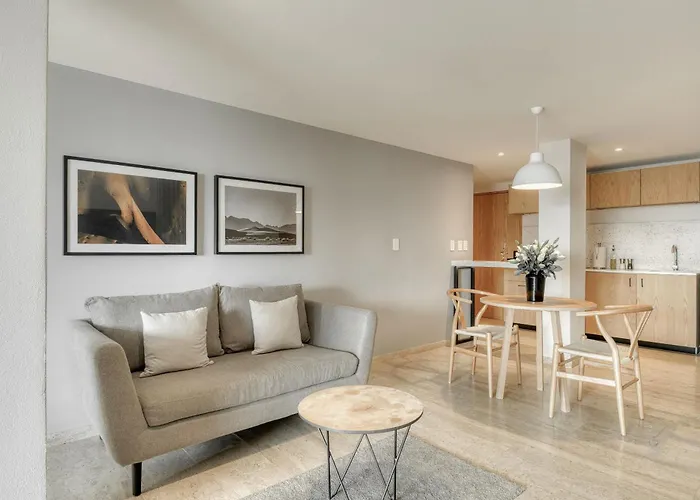 Modern King In Roma Norte Apartment *